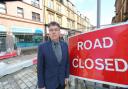 Councillor Graeme Brooks speaks out about disruption to West Blackhall Street businesses.