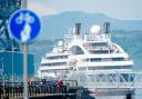 Le Champlain and Le Boreal visit Greenock amid busy spell at cruise ship terminal.