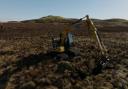Peatland restoration project in Inverclyde
