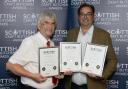Nigel Ovens was recently presented with the awards