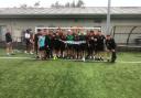 Leo Maximovic visited Port Glasgow Juniors during a family holiday back in his Scottish birthplace.