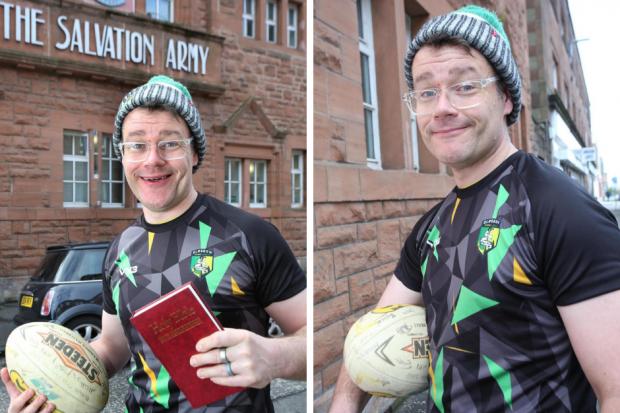 Salvation Army captain becomes first rugby league chaplain in Scotland