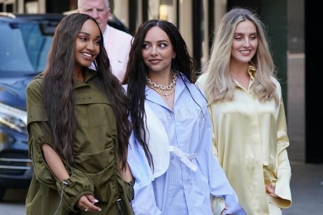 Leigh-Anne Pinnock, left, Jade Thirlwall and Perrie Edwards