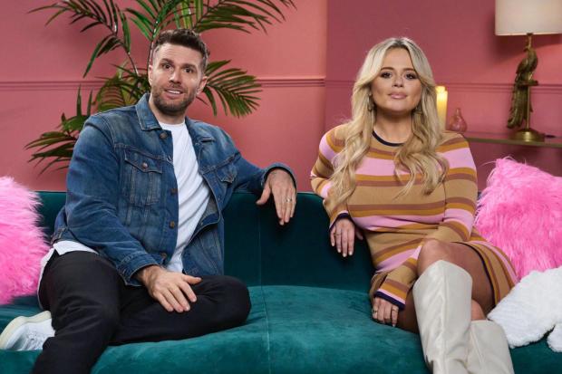 Greenock Telegraph: Joel Dommett and Emily Atack will star in the new series of Dating No Filter (Sky)