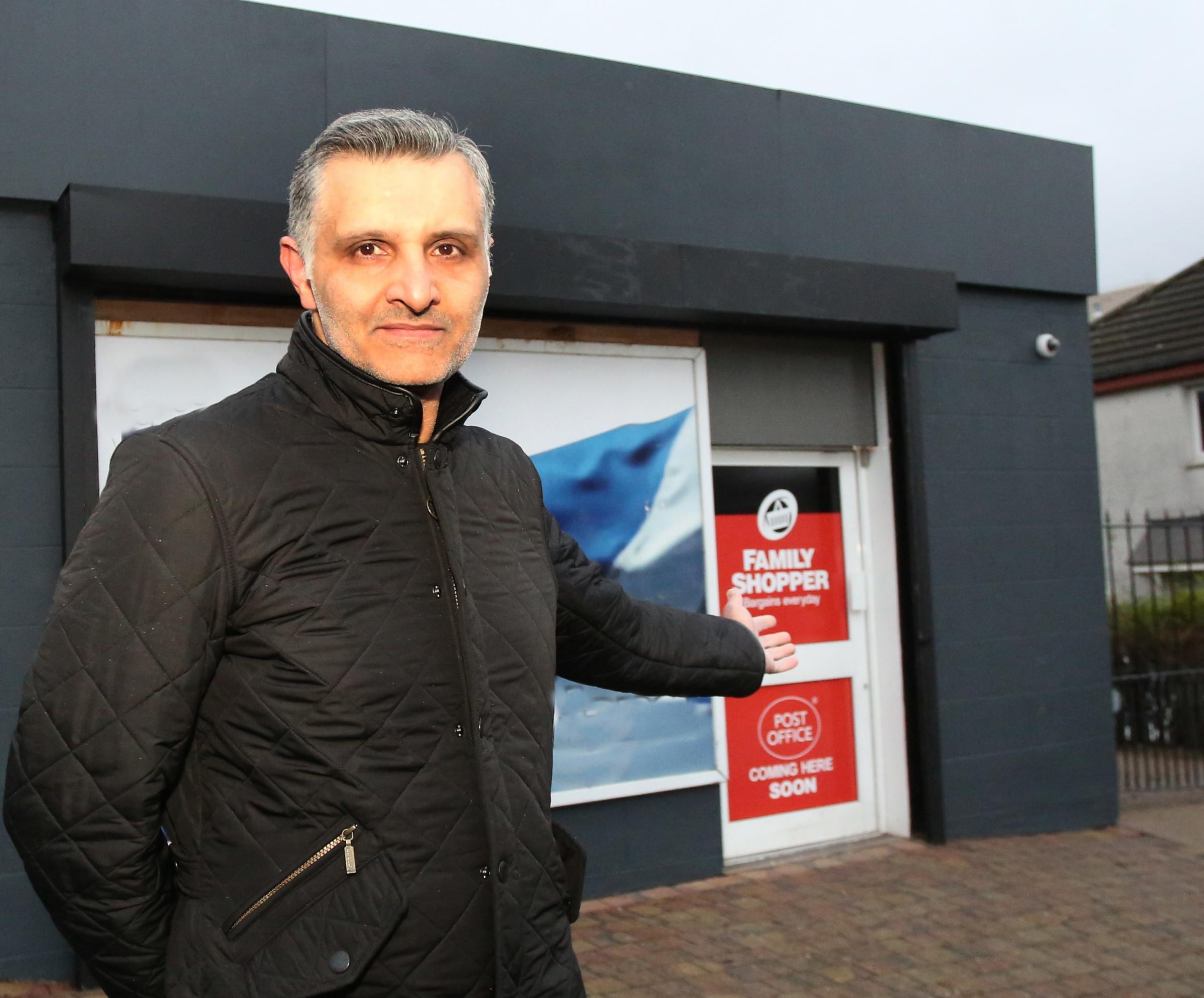 New postmaster brings vital counter services back to the east end of Greenock