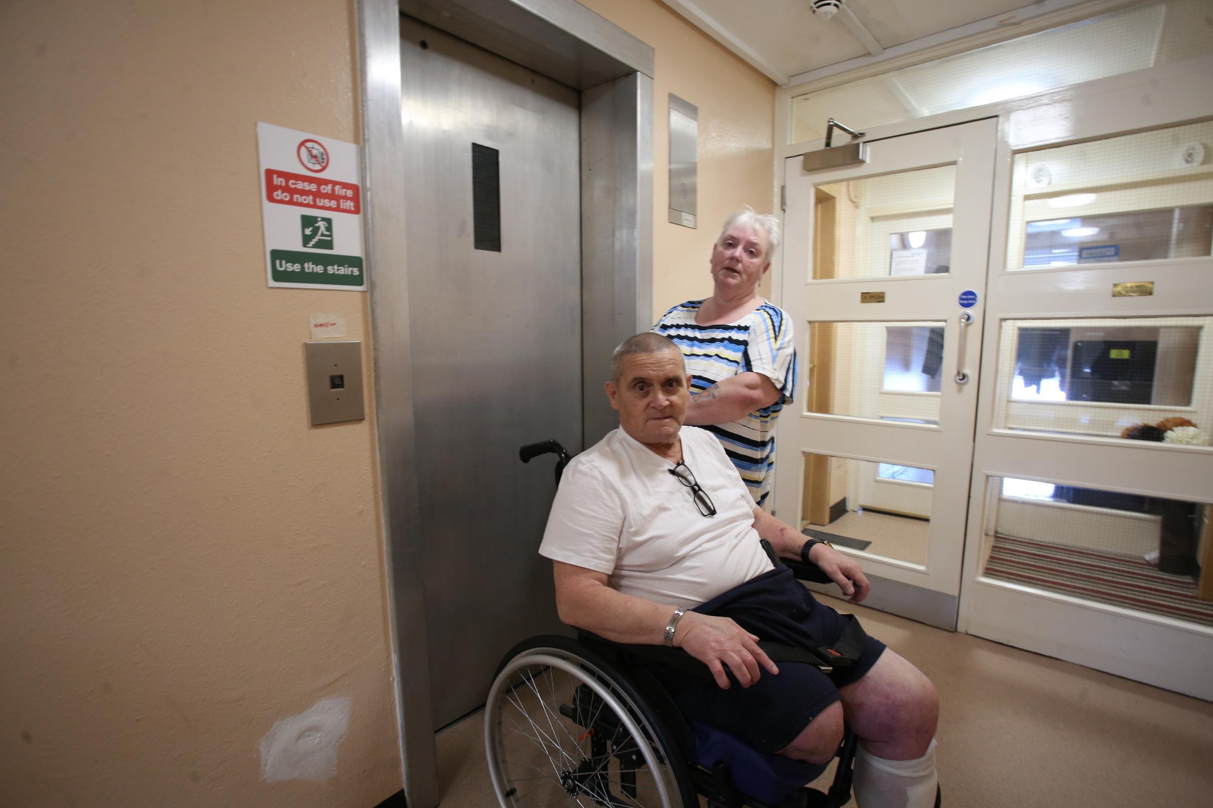 Disabled residents of Rowan Court trapped for 5 days