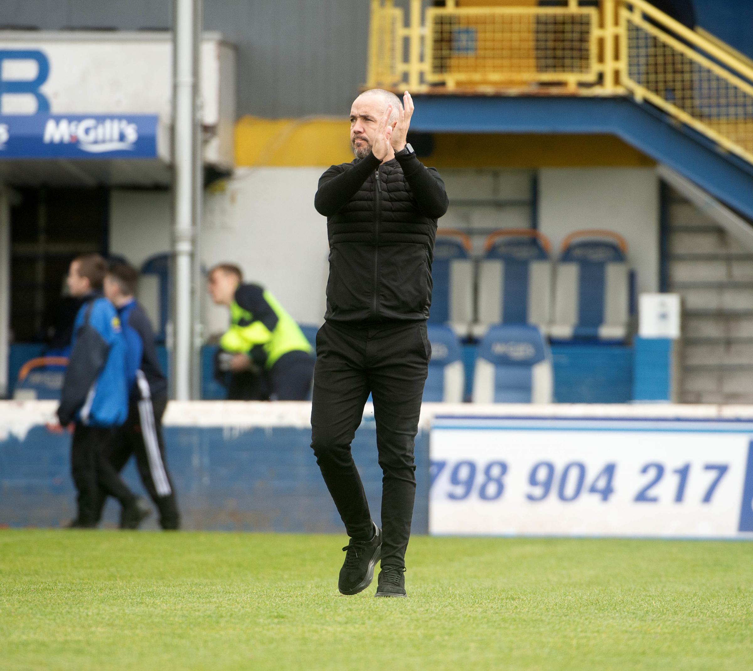 Morton boss Dougie Imrie: 'Fans can be our 12th man against Falkirk'