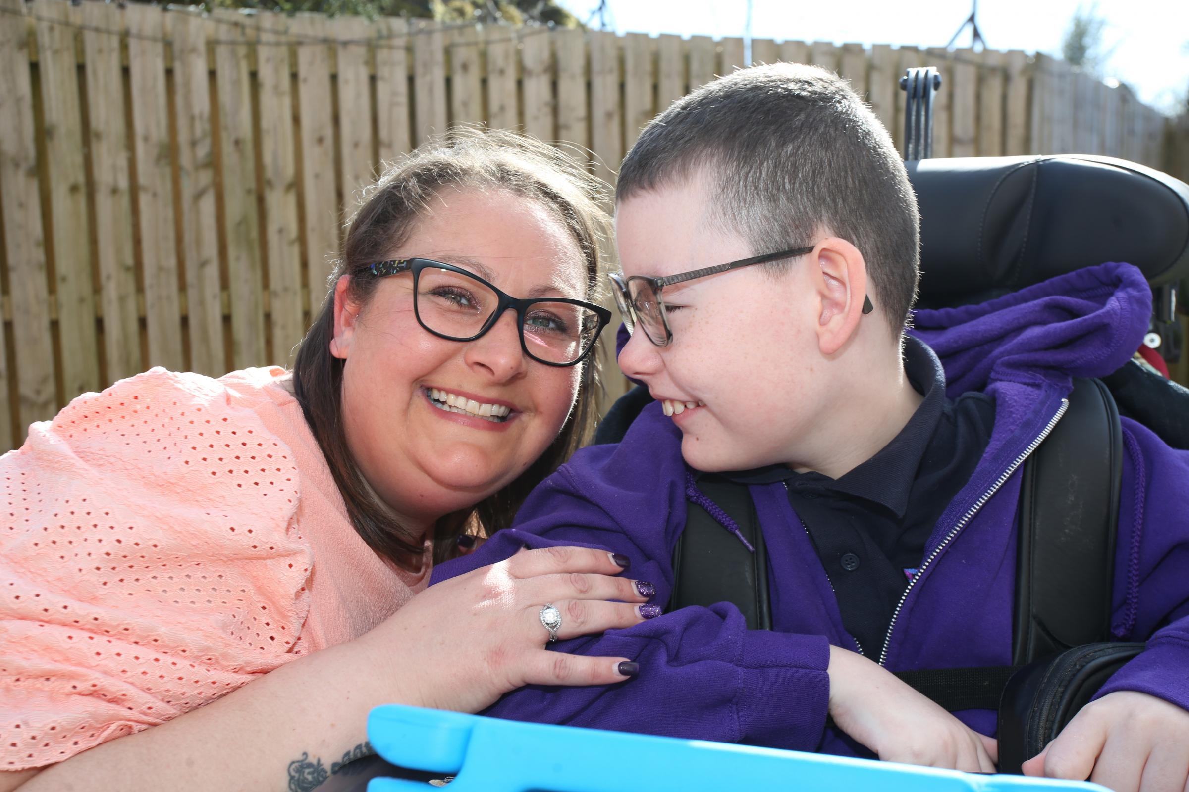 Brave disabled young boy endured two major hip surgeries in less than a year - Vimarsana News