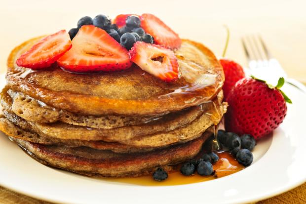Greenock Telegraph: A stack of pancakes with fruit. Credit: Canva