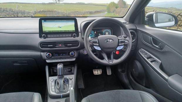 Greenock Telegraph: The Kona N's sporty interior is also appealing 