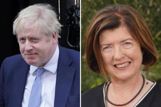 It is understood that Boris Johnson and Sue Gray met at least once to give an update on the document’s progress while it was being drafted (PA)
