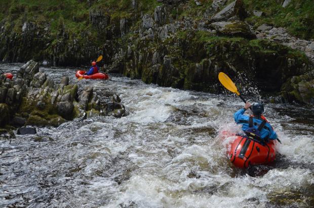 Greenock Telegraph: Whitewater rafting and cliff jumping in the Scottish Highlands.  Credit: Tripadvisor