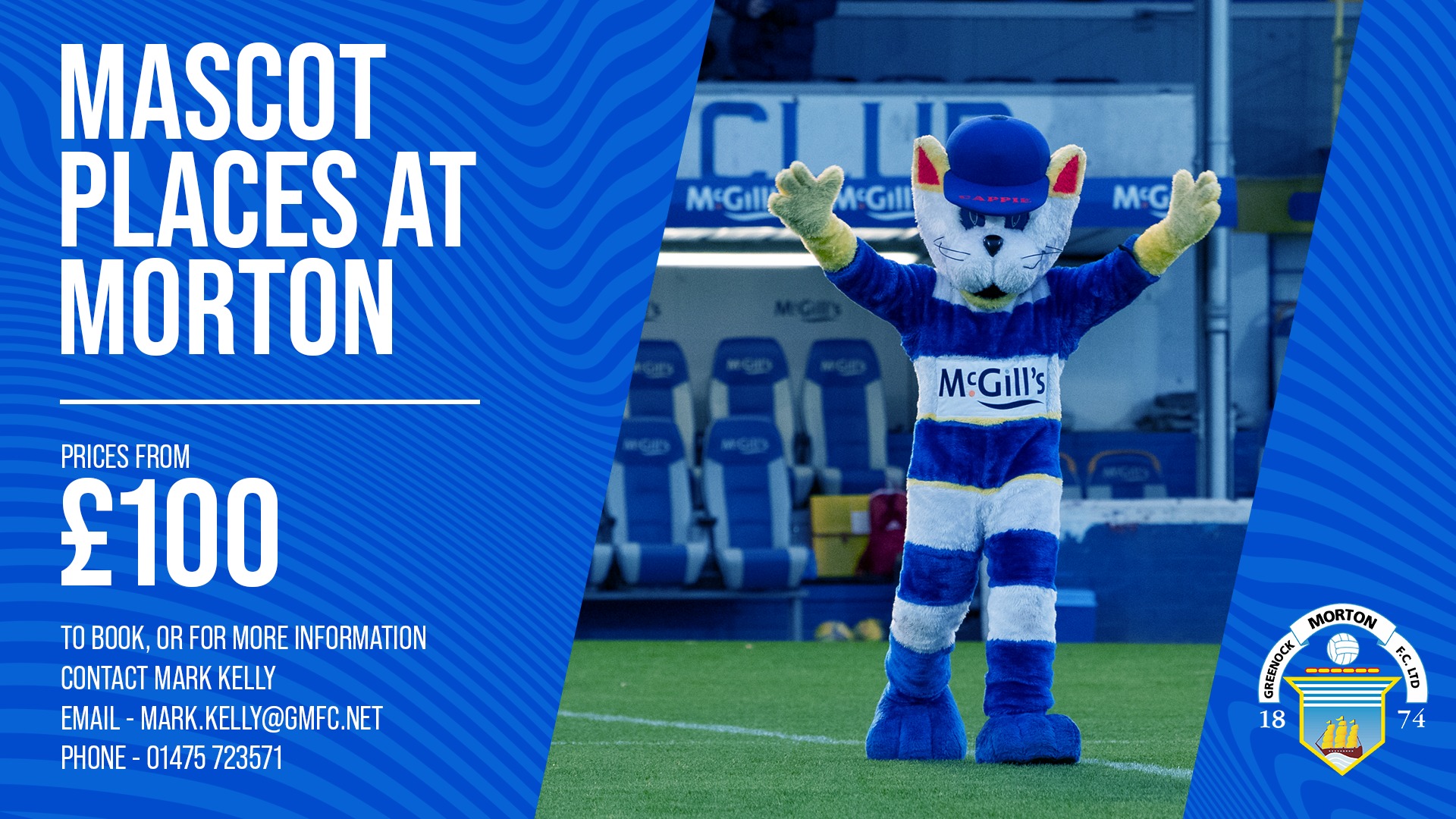 Mascots are back for Morton
