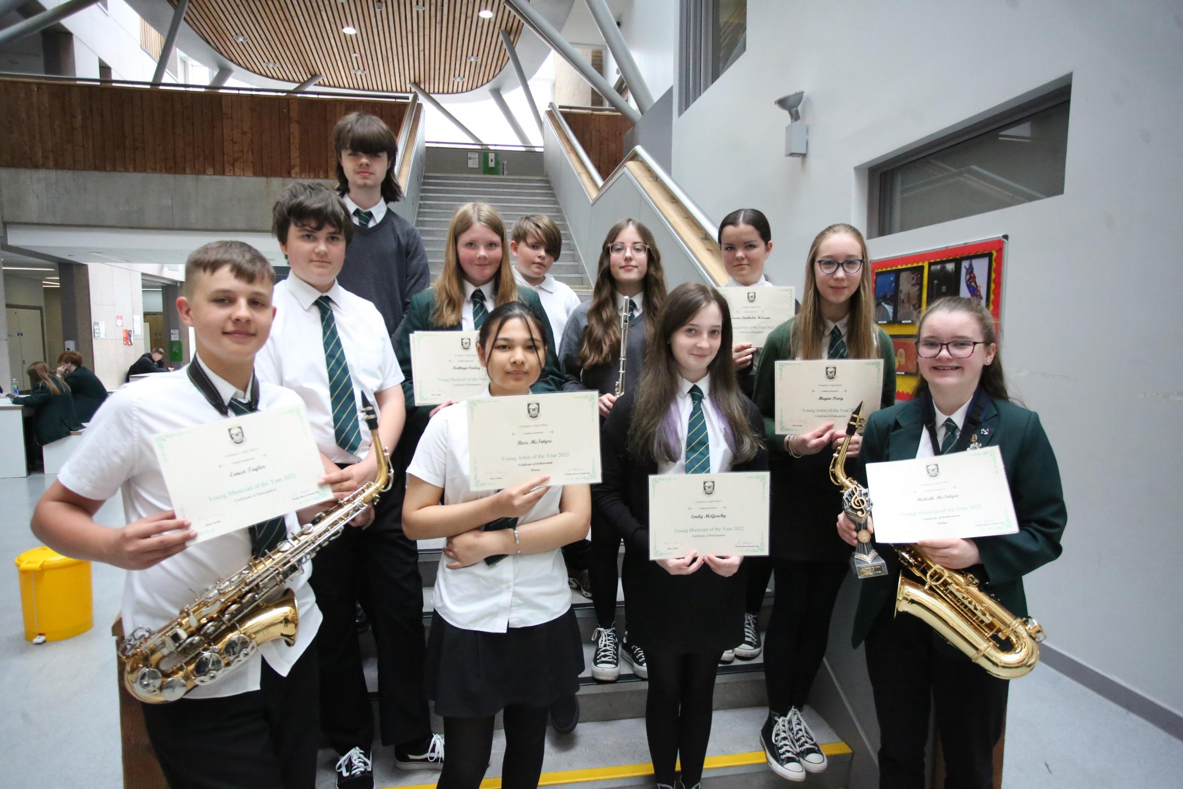 St Stephen's High School crown musician and artist of year