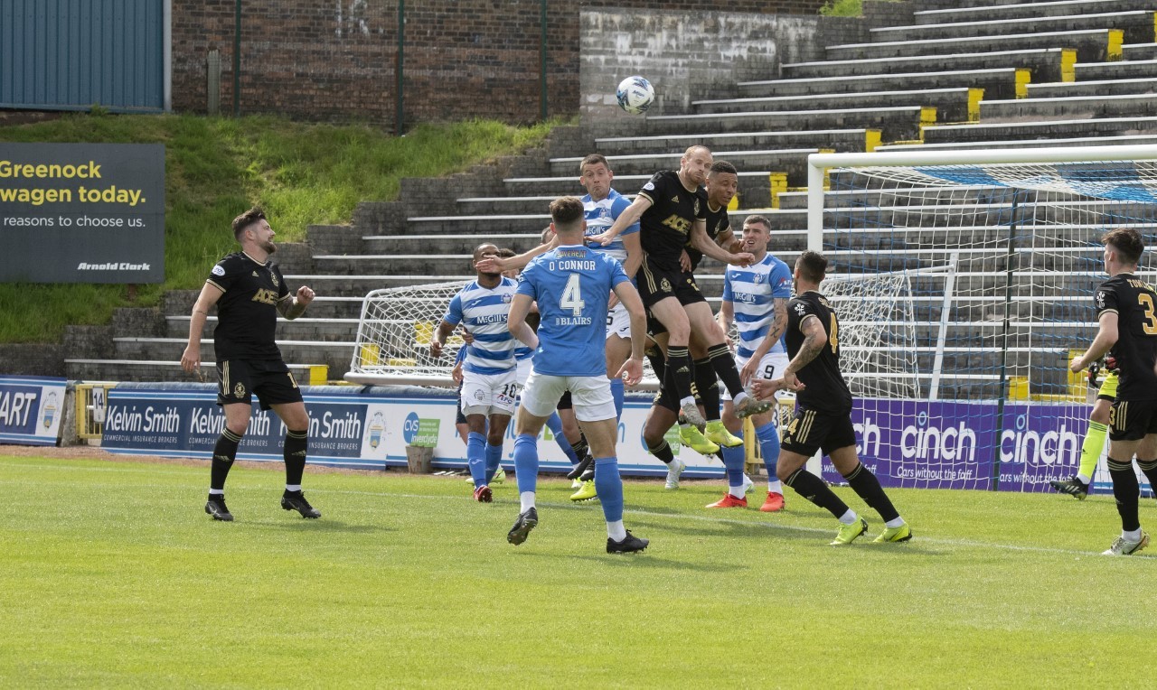 Jack Baird says Morton showed true grit in win over Cove Rangers