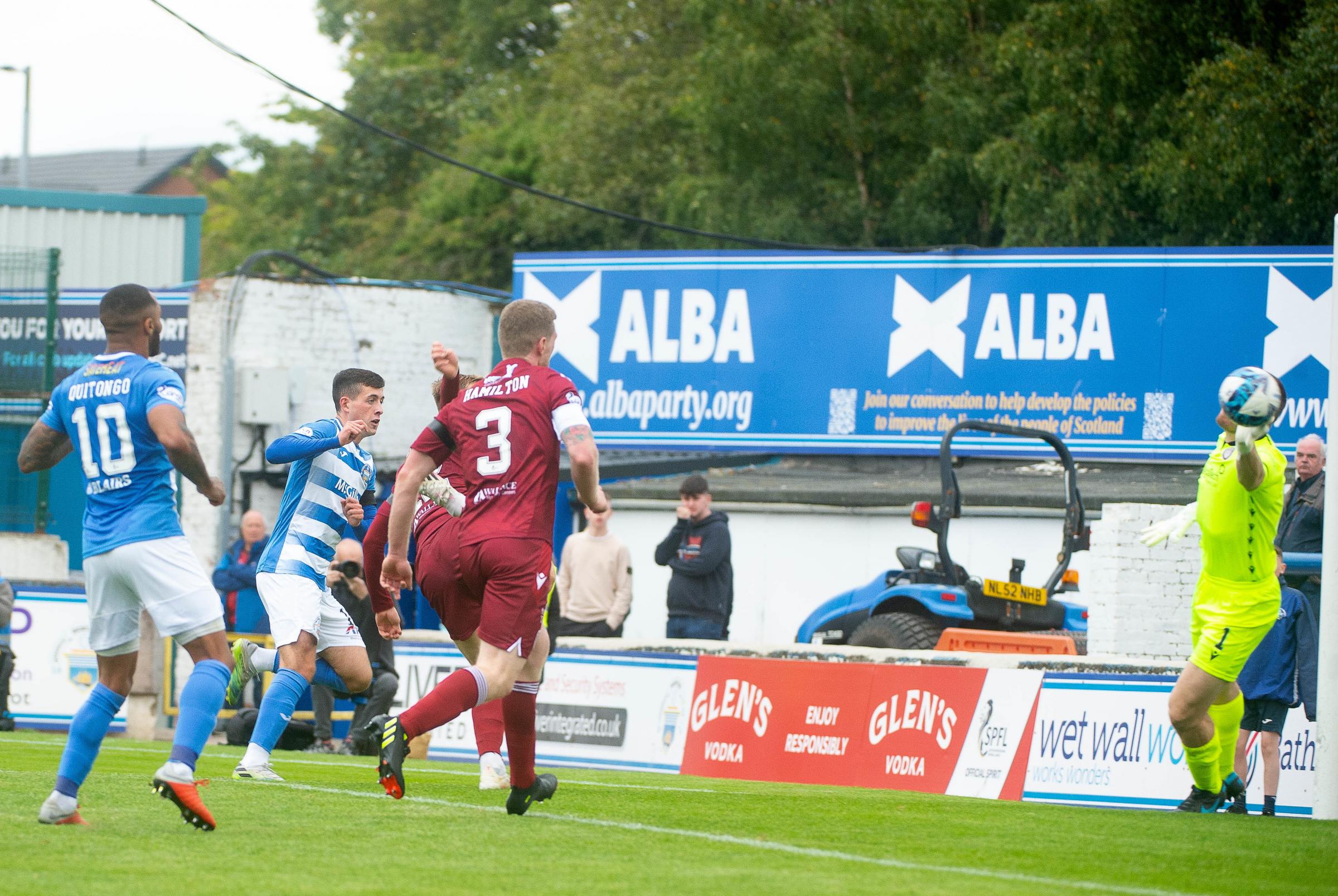 Morton youngster Lewis McGrattan hopes goal can put him in first team contention