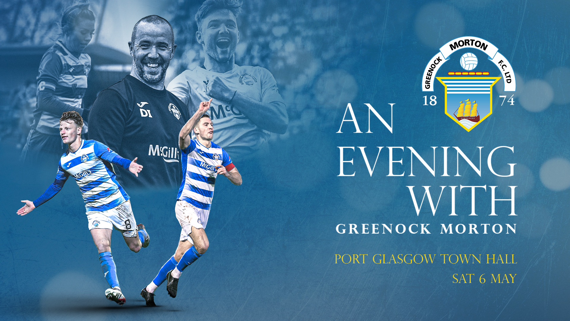 Tickets left for Morton end of season event at Port Town Hall