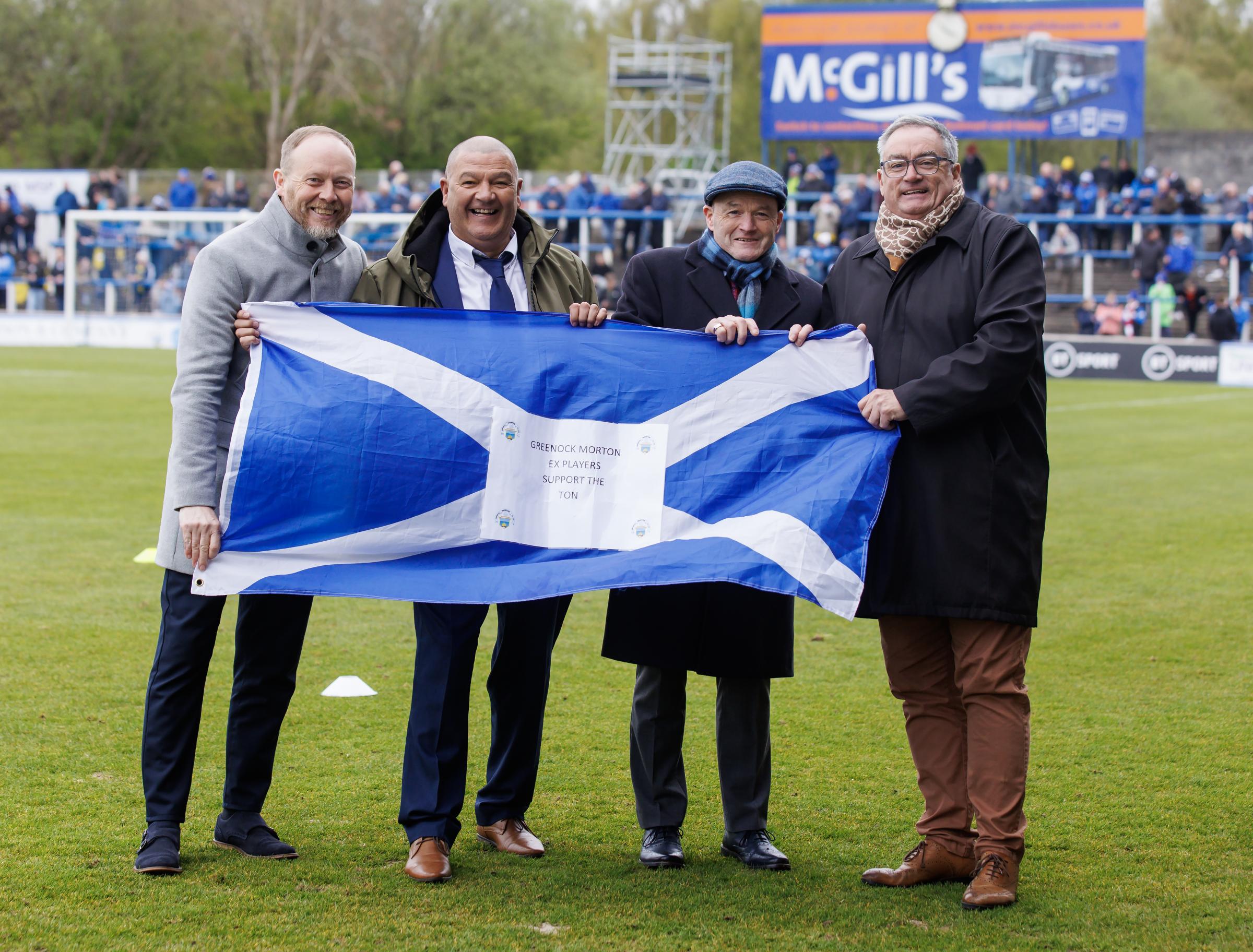 Ex Morton icons invited back to Cappielow for bow in front of fans