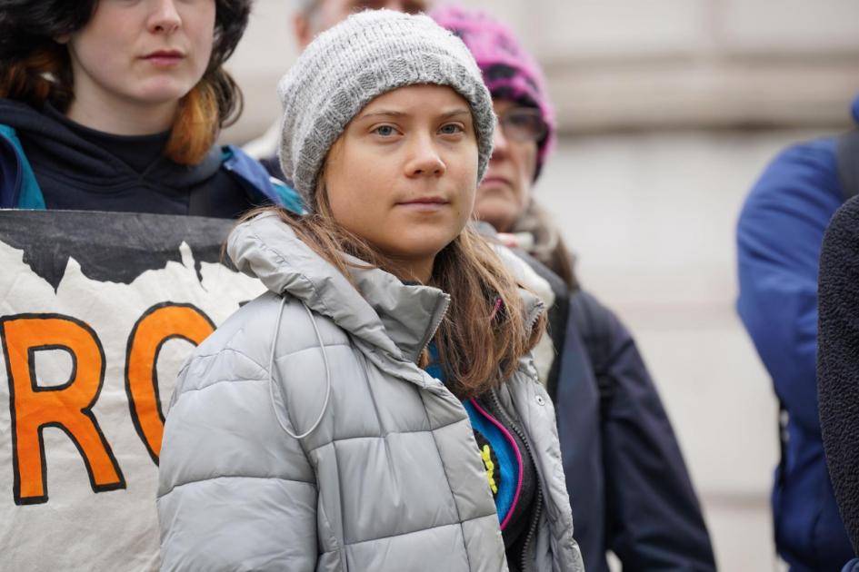Greta Thunberg to appear in court charged with public order