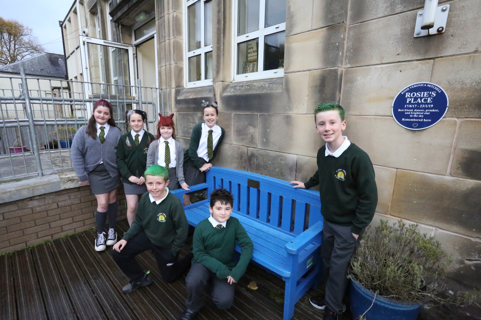Port Glasgow pupils fundraise in memory of former classmate - Vimarsana News