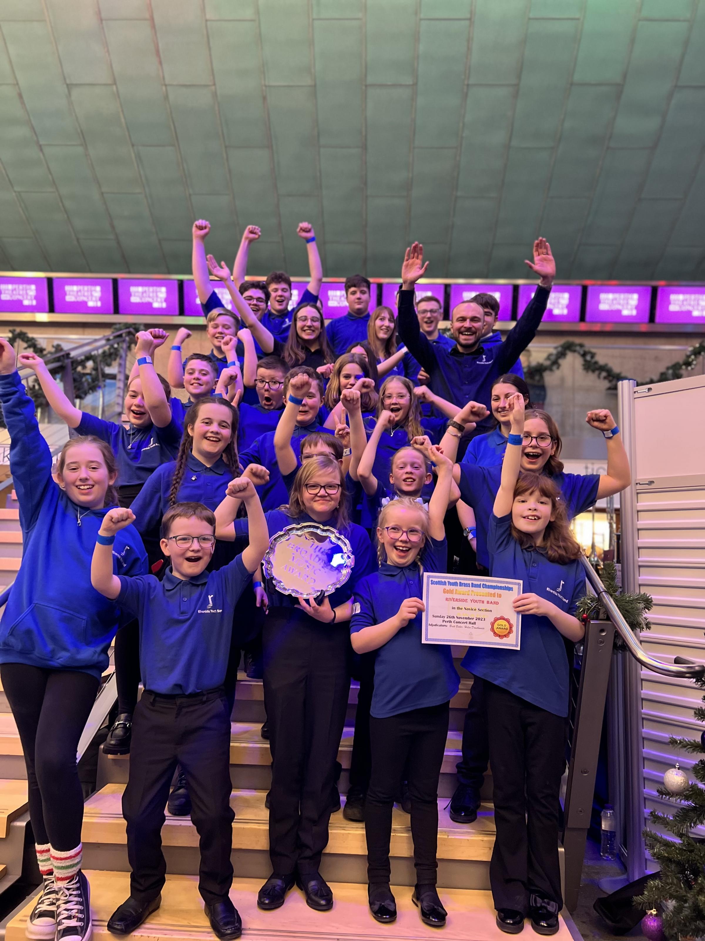 Port Glasgow's Riverside Youth Band are Scottish champions - Vimarsana News