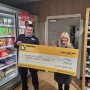 Kilmacolm Co-op has raised £700 for the Beatson