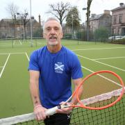 Jim Lyon, Ardgowan Tennis Club, Greenock.