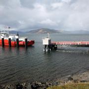 New Wetstern Ferries link span opens at McInroy's Point, Gourock.