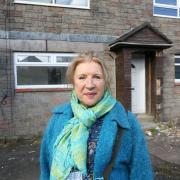 Councillor Pam Armstrong clearance of tipping ground Belville Street..