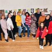 Inverclyde New Scots Art Exhibition featuring artists from Ukraine and Afghanistan.
