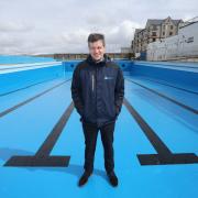 Finishing touches put on Gourock Pool ahead of reopening next week