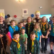 Campbell Snowden House welcomed Scouts from Bridge of Weir to celebrate the coronation