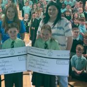 St Mary's Primary School charity presentation