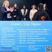 Self defence classes for women in Inverclyde
