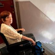 A disabled pensioner fears she could die in the front room of her own home due to being ‘trapped’ by scores of stairs at the property which she cannot climb