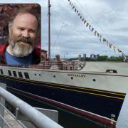 Still Game actor Greg Hemphill was a special guest onboard the Waverley for the 90th anniversary cruise of the TS Queen Mary