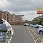 The alleged sexual assault is said to have taken place within the McDonald's car park in Greenock's James Watt Way
