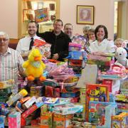 Salvation Army Christmas toy collection 2012