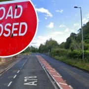 A78 road closure