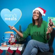 Jean Johansson promotes Mary's Meals festive fundraiser