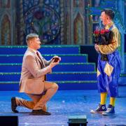 Panto star Lee Samuel receives surprise marriage proposal at Beacon Arts Centre in Greenock