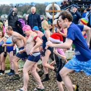Gourock Yacht Club New Year's Day dip