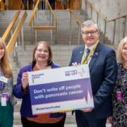 Stuart McMillan backs pancreatic cancer campaign