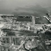 East India and Victoria Harbours in the 1960s