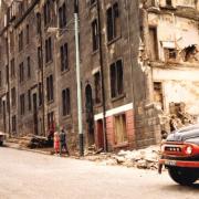 St Lawrence Street demolition c.1970s