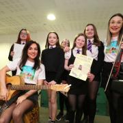 The Laurettes visit Clydeview Academy