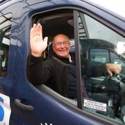Voluntary drivers deliver for Craigmarloch School Maurice McQuillian