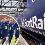 ScotRail is urging football fans to plan ahead
