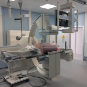 Fluoroscopy machine at Inverclyde Royal Hospital