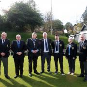 Port Glasgow Bowling Club opening day.